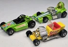 Hot Wheels Blackwall Lot Of 3 Bubble Gunner Rock Buster Hot Rod Roadster Vintage