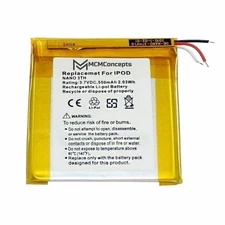 Replacement Battery for Apple iPod Nano 3rd Generation A1236 4GB 8GB 616-0337