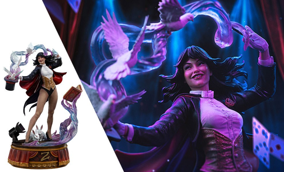 SEALED Zatanna 1:10 Statue Iron Studios | eBay