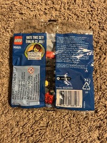 LEGO 30221 City Fire Car & Fire Fighter Mini Figure - New Factory Sealed Bag
