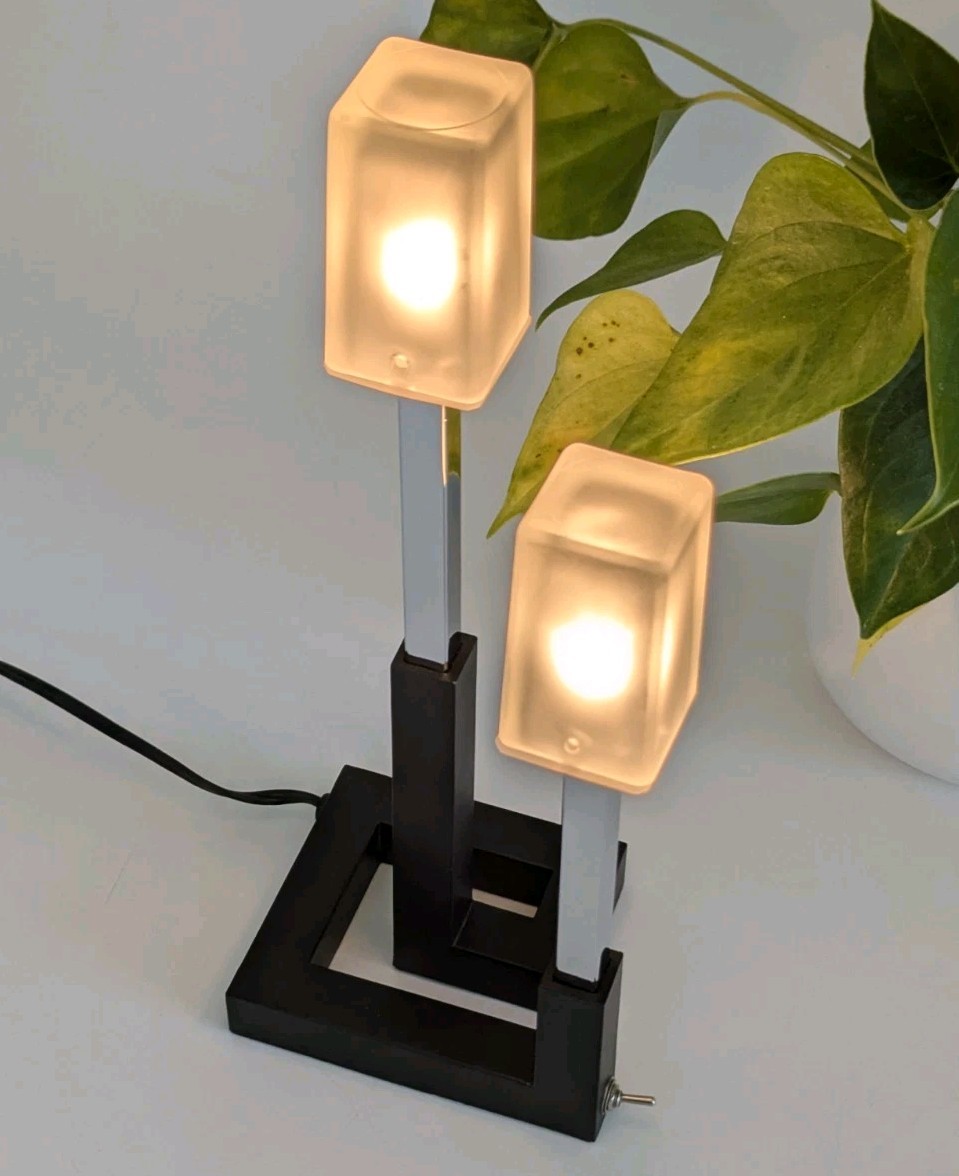 IKEA Korsby Post Modernist Table/Desk Dimmer Lamp Chrome IKEA Korsby Post Modernist Table/Desk Dimmer Lamp Chrome
