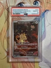 2025 Pokemon Destined Rivals Team Rocket's Meowth Full Art PSA 10 203/182