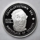 1984 Charlottetown PE Trade Dollar - Fathers of Confederation: George Coles