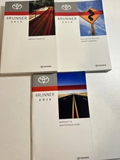 Toyota 4Runner 2014 Owners Manual Set