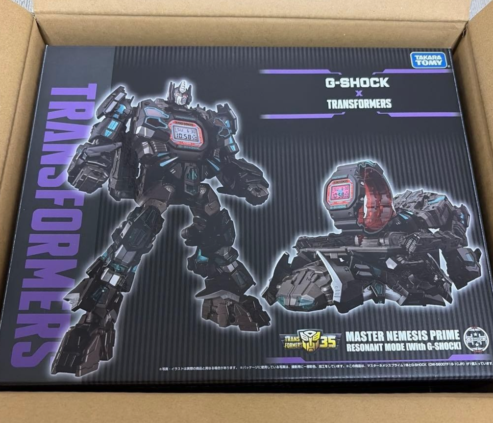 G-SHOCK Transformers Collaboration Casio DW-5600TF19-SET 35th