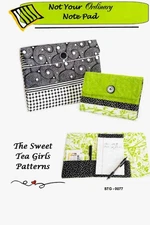 Not Your Ordinary Note Pad Cover Craft Pattern by The Sweet Tea Girls Patterns