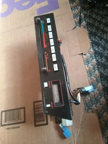 Climate Temperature AC Heater Climate Control Switch 1986-1989 Nissan 300ZX Z31 - Picture 6 of 7
