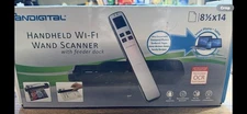 Pandigital Handheld Wi-Fi Wand Scanner S8X1103 w/ Feeder Dock Black