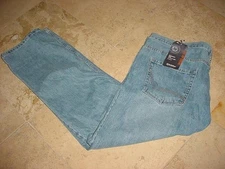 NWT DICKIES REGULAR FIT STRAIGHT LEG LIGHT WASH DENIM BLUE JEANS SZ 44 X 30