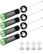 4 Pack Washing Machine Suspension Rods Kit with Bushings and Suspension Balls