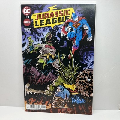 The Jurassic League #1 Limited Series 1 of 6 2022 Comic Book Issue 1 DC