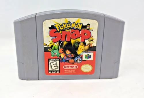 Pokemon Snap Nintendo 64 N64 Authentic Game Cartridge Tested