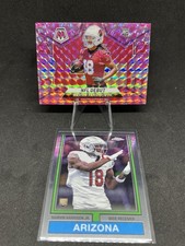 2024 Mosaic Marvin Harrison Jr RC Camo Pink Prizm NFL Debut 283 Cardinals Rookie