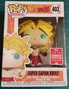 Funko Pop!#402 Dragon Ball Z Super Saiyan Broly 2018 Summer Convention 889698311106 | eBay