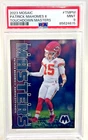 Patrick Mahomes II 2023 Panini Mosaic Insert Touchdown Masters Card #TMPM PSA 9