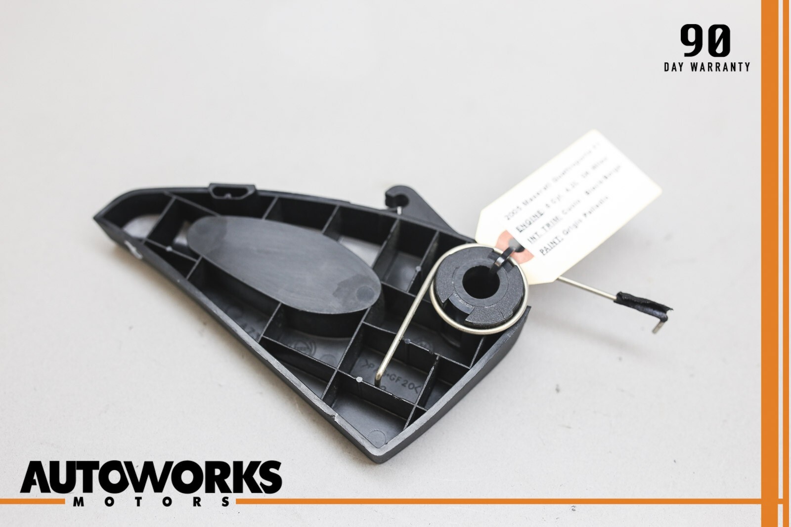 03-13 Maserati Quattroporte M139 Hood Bonnet Open Release Lever Handle OEM