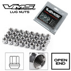 QTY 20 VMS Racing 1/2-20 Drag Race Wheels Open End Lug Nuts Cold Forged Steel