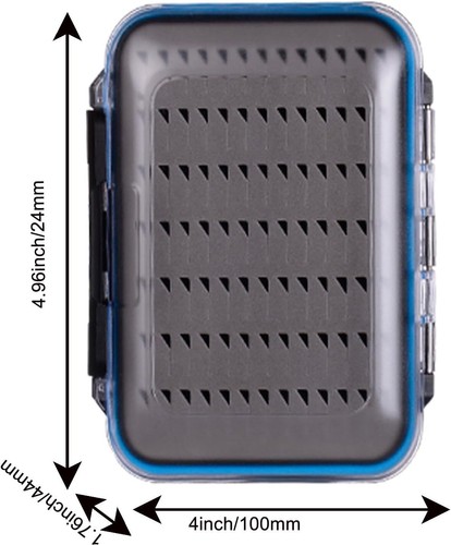 Aventik Fliegenangelbox Vorrichtung Box Wasserdicht Streamer Fliegenkoffer 2 Seiten durchsichtig Deckel - Bild 29 von 44