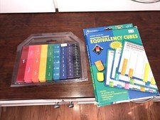 Lot - Equivalency Cubes Fraction Tower  Activity Cards Teaching  Using 