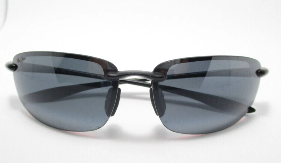 Polarized MAUI JIM Sunglasses HO'OKIPA MJ 407-02 Black Frame w/Neutral Grey Lens - Image 2 of 3