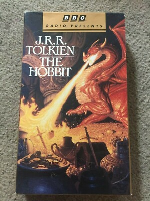 J.R.R TOLKIEN THE HOBBIT AUDIOBOOK 4 CASSETTE COMPLETE BBC RADIO