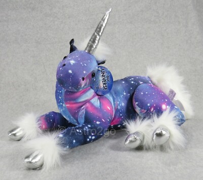 BLUE UNICORN--Fiesta Plush Stuffed Animal Universe Galaxy Space