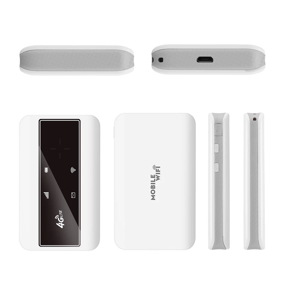 Portable built-in battery, 4G LTE Wifi router mobile modem 150Mbps hotspot SIM c - Image 4 of 4