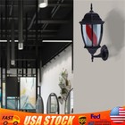 Barber Shop Pole Light Rotating Led Stripes Hair Salon Open Sign Outdoor/Indoor