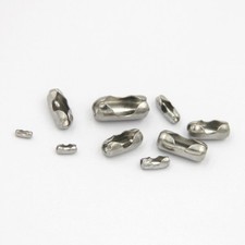100pcs DIY Metal Chain Joiners Jewelry Cord Connectors Finding Beaded Buckle New
