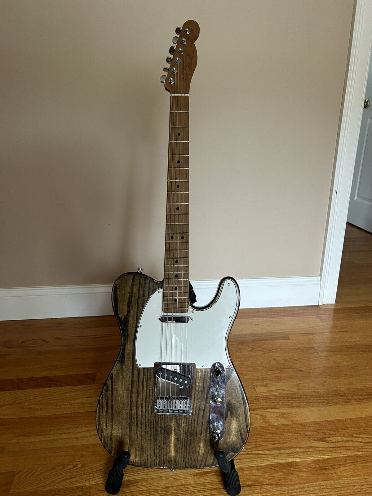 Fender Telecaster - Custom Built - Ash Wood Body,Roasted Maple Wood Warmoth Neck