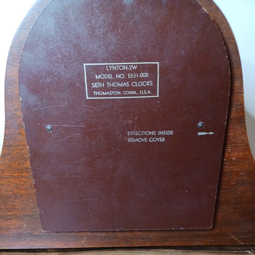 vintage clock mantle Seth Thomas Lynton2W 1960's 8 day Kay eBay