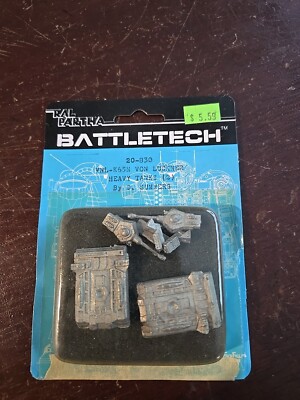 Ral Partha Battletech VNL-K65N Von Luckner Heavy Tanks Pack New