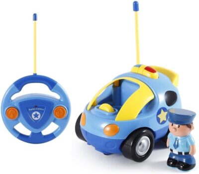 Pup Go Kids ferngesteuert Cartoon Polizei-Auto Radio Control Rennwagen Kinder