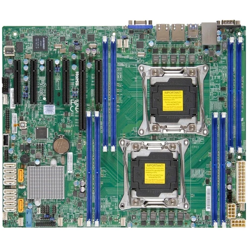 Supermicro X10DRL-i Motherboard Intel C612 LGA2011-3 USB2.0 DDR4 ATX USB3.0 VGA