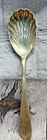 OLD MARYLAND PLAIN S. Kirk & Son Silver ~1932 Sugar Shell Spoon w/Monogram