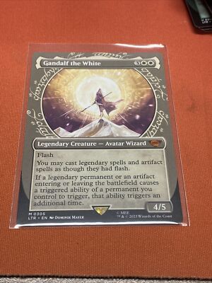 gandalf the white mtg card Magic The Gathering - The Lord of the Rings