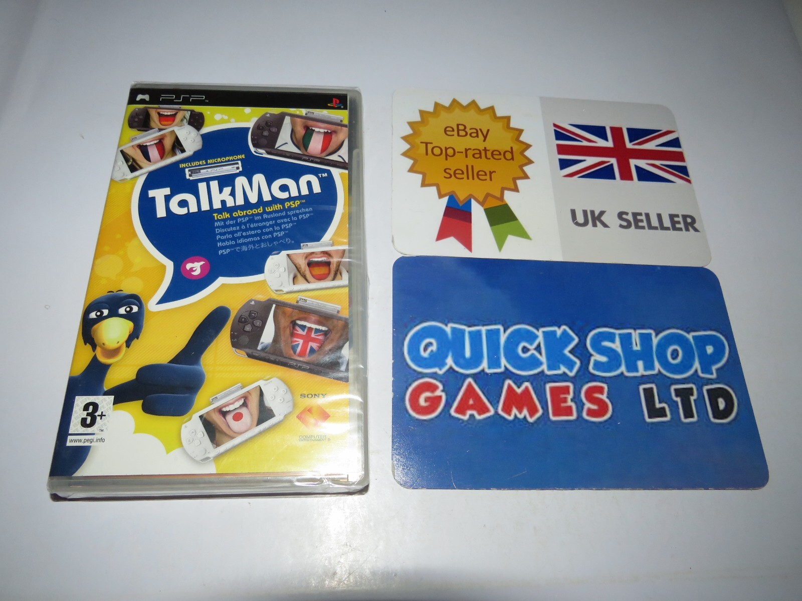 PSP TalkMan , UK Pal,  New Factory Sealed