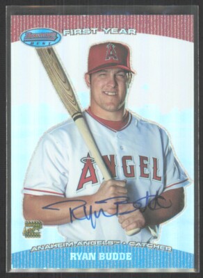 2004 Bowman's Best First Year Ryan Budde Rookie Auto #BB-RB