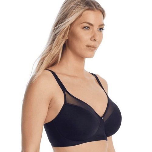 Bali Black One Smooth U Wire Free Breathable Bra. Sz 38DD. NWT! - Picture 2 of 16