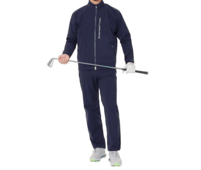 TaylorMade ネイビージャケット TaylorMade テーラーメイド 中綿ジャケット ネイビー×レッド 一部