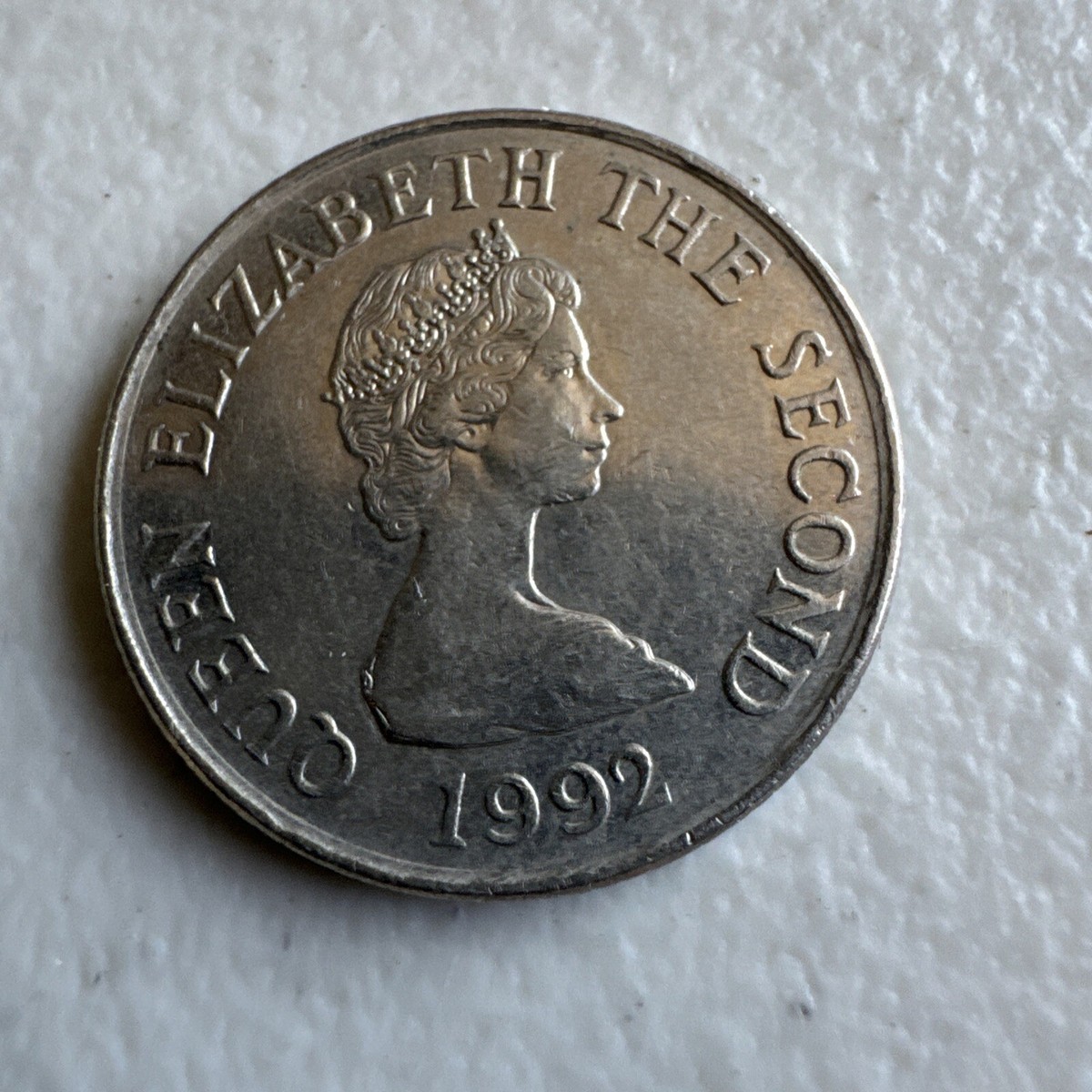 Bailiwick Of Jersey 10 Pence / 10p - Elizabeth II 2nd Portrait