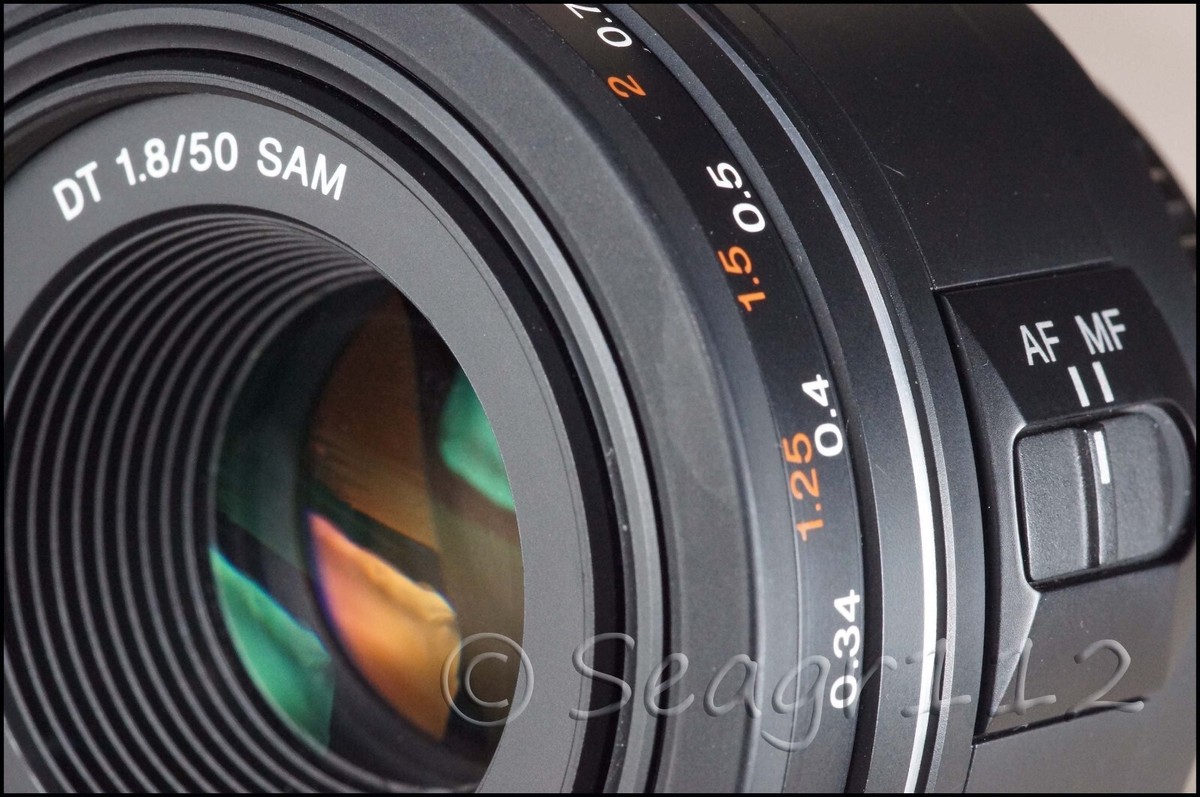 Sony Alpha DT 50mm f/1.8 SAM (SAL50F18) Prime Lens - Mint | eBay