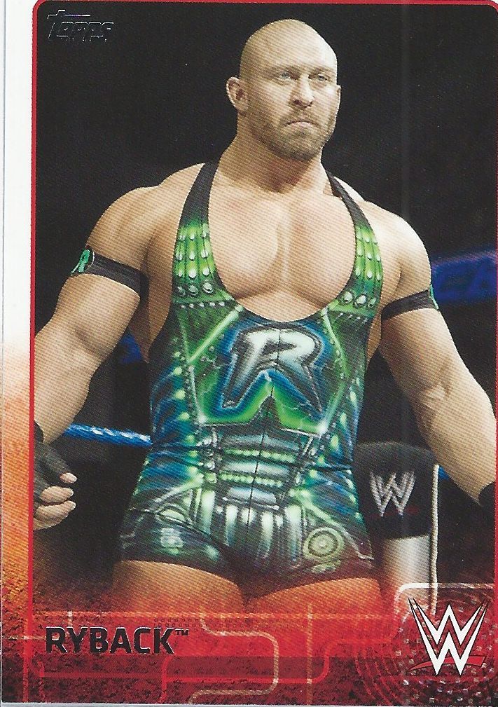 Ryback Topps WWE 2015 Trading Card #67