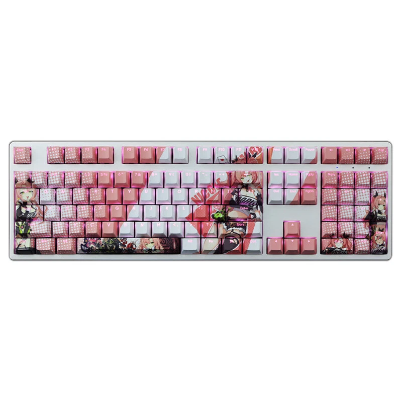 Zenless Zone Zero Nicole Demara PBT Transparent Keycap for Cherry MX Keyboard - Image 2 of 4