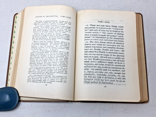 Master Key System by Charles F. Haanel, 1919, E-51 - Bild 11 von 19