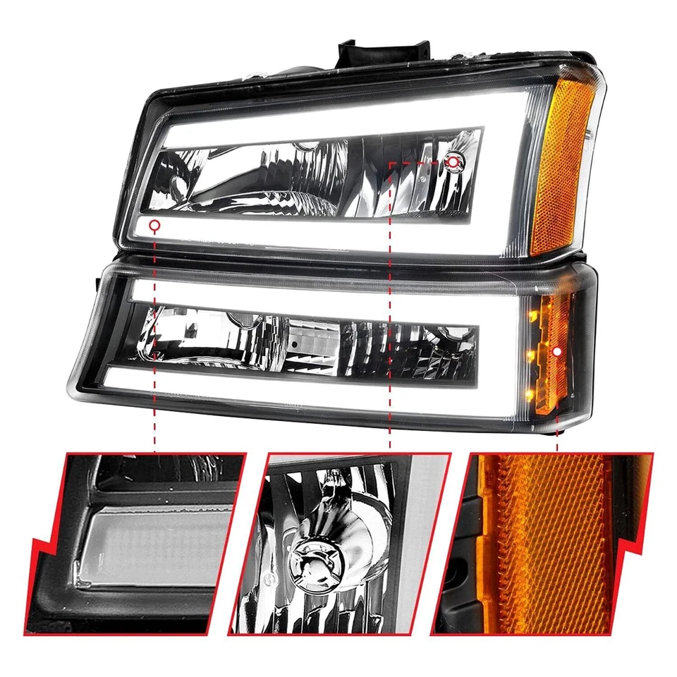 ANZO USA SILVERADO 1500/2500/3500 03-07/1500/2500/3500 CLASSIC 07/AVALANCHE W... - Image 3 of 4