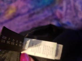 Rare La Perla Malizia Black Padded Adjustable Camisole Sz 38 (4) Hook Eye Shaper