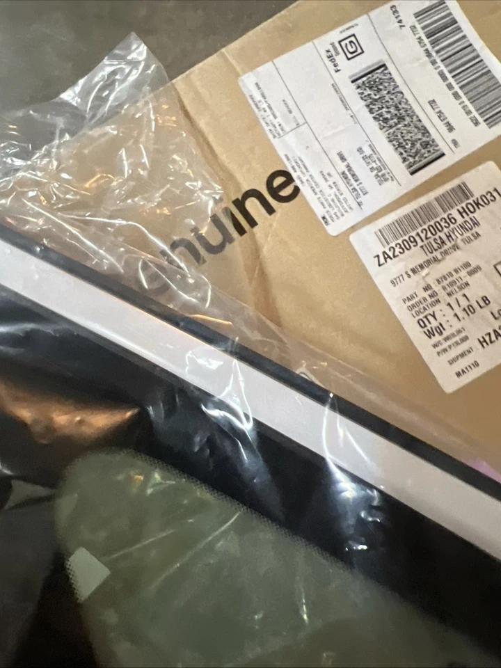 Hyundai Genesis 2015 2016 sedán LH cuarto de conductor ventana de vidrio 87810B1100 OEM Foto 3 de 4