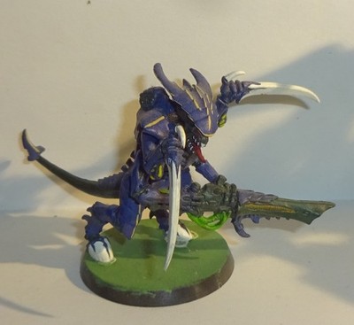 Warhammer 40K Tyranid Warrior *PAINTED* GW Good Condition