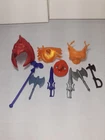 MOTU Vintage He Man Skeletor Orko Battle Cat Armor And Weapons Lot Fast Shipping